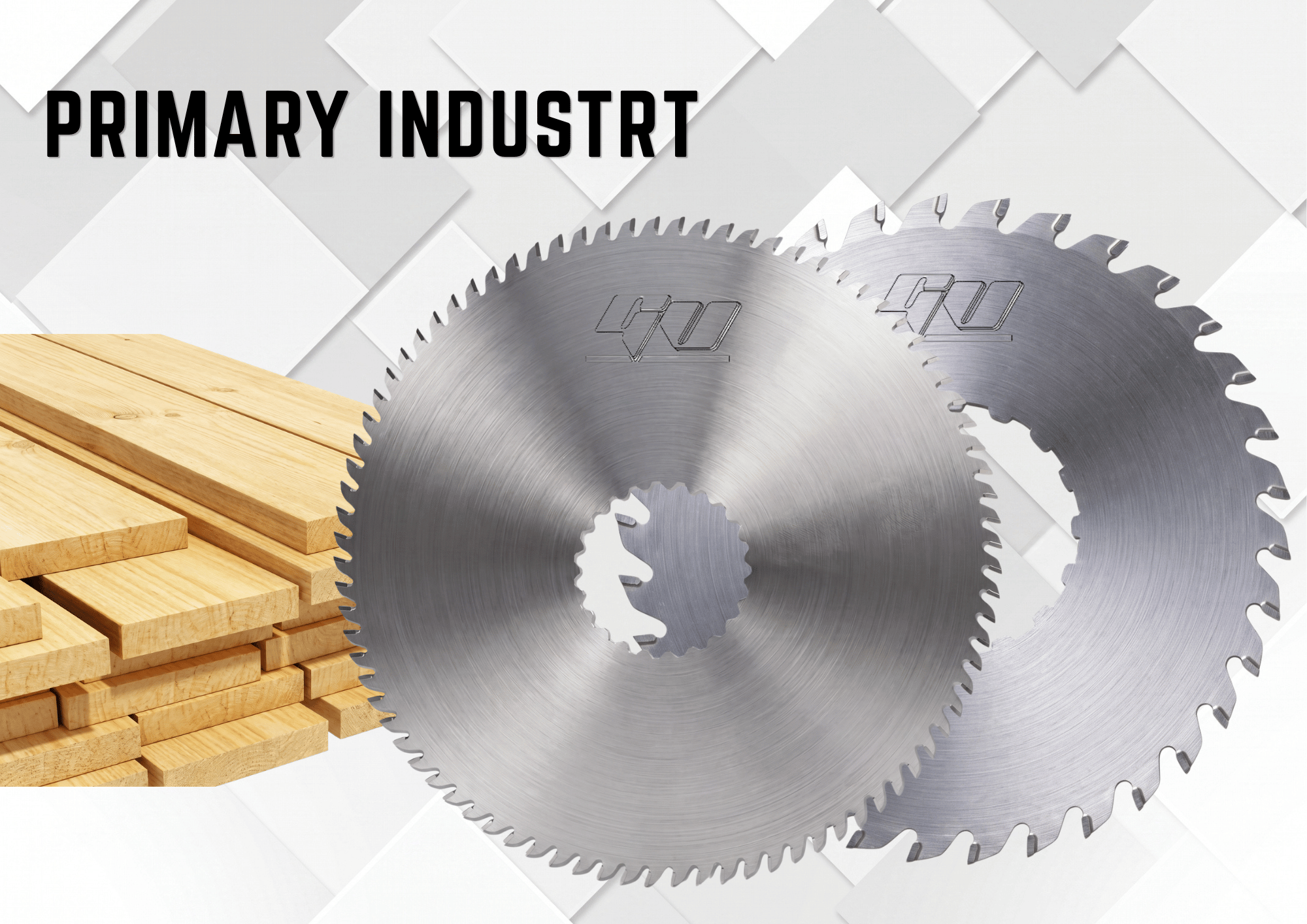 Primary wood saw blade
