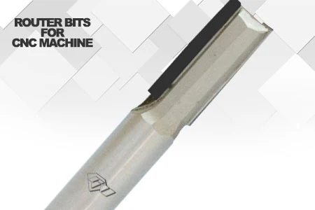 PCD straight router bits
