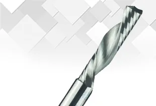Solid carbide router Z=1